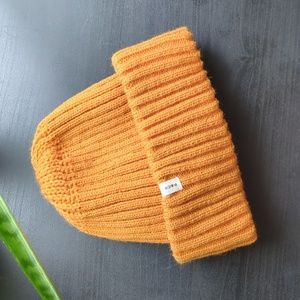 P&Co Yellow Fisherman Beanie
